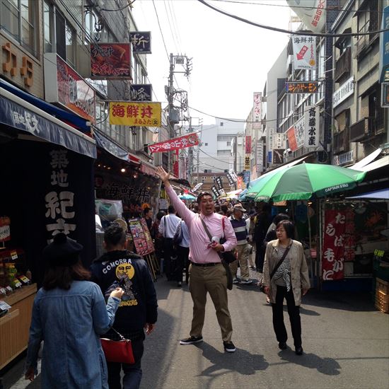 Tsukiji shopping street