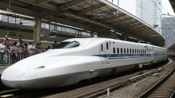 Bullet Train (Nagoya to Kyoto Sta.)