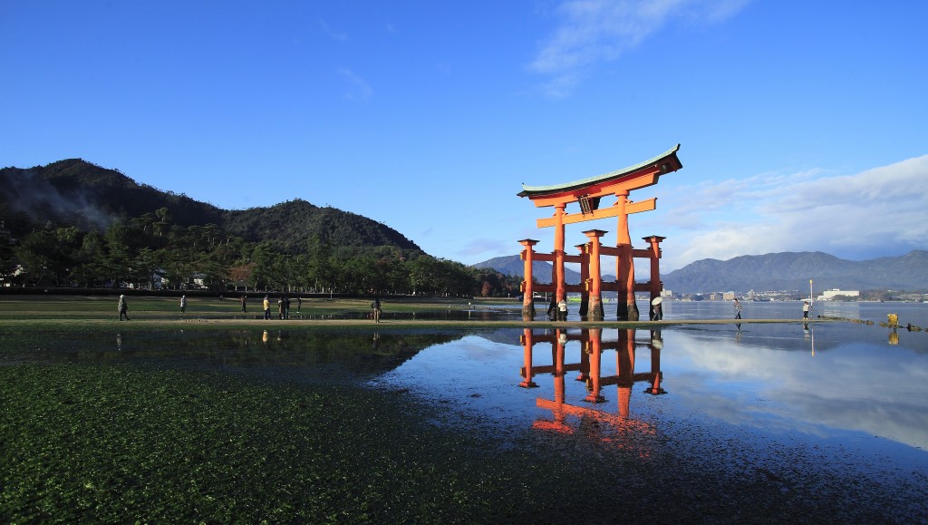 Itsukushima Shrine on Miyajima Island in Hiroshima